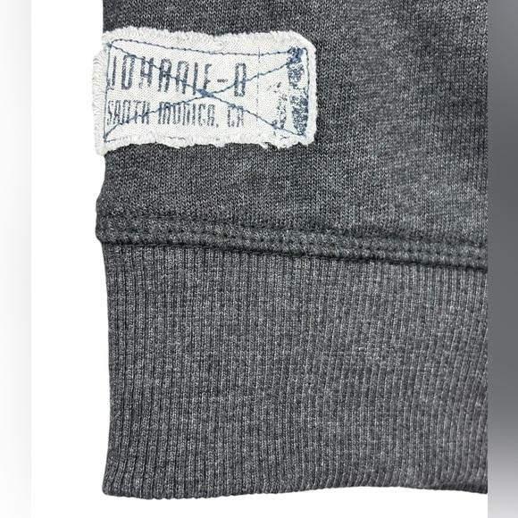 Johnnie-O- Pamlico Fleece Sweatshirt- Medium-‎ Black- Excellent condition!! - Picture 2 of 3